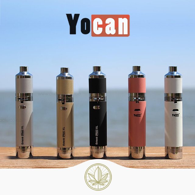 Yocan Evolve Plus XL We are pretty excited about the new Yocan Evolve Plus XL. We gave it a try for ourselves, and we are more than just a little impressed with some of the new features and modifications such as quad coil technology and stash compartments.